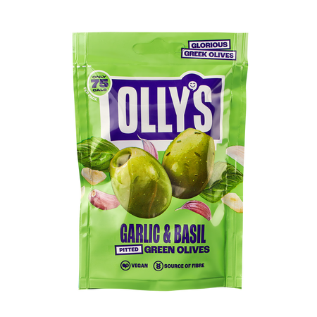 Olly's - Garlic & Basil Olives