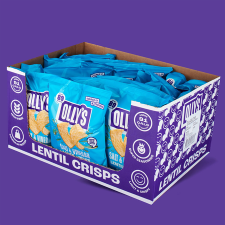 Salt & Vinegar Lentil Crisps