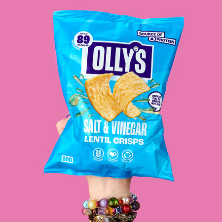 Salt & Vinegar Lentil Crisps