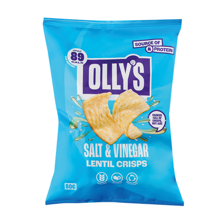 Salt & Vinegar Lentil Crisps